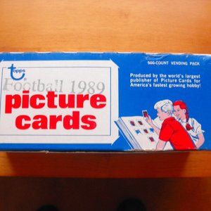 Topps 1989 Football cards